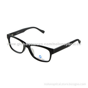 Unisex handmade acetate optical frames with customized logo available, different colors